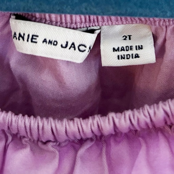 Janie and Jack Cold Shoulder Lilac Dress 2T - Picture 3 of 5
